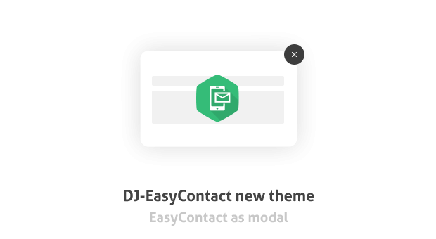 DJ-EasyContact updated with totally new theme!