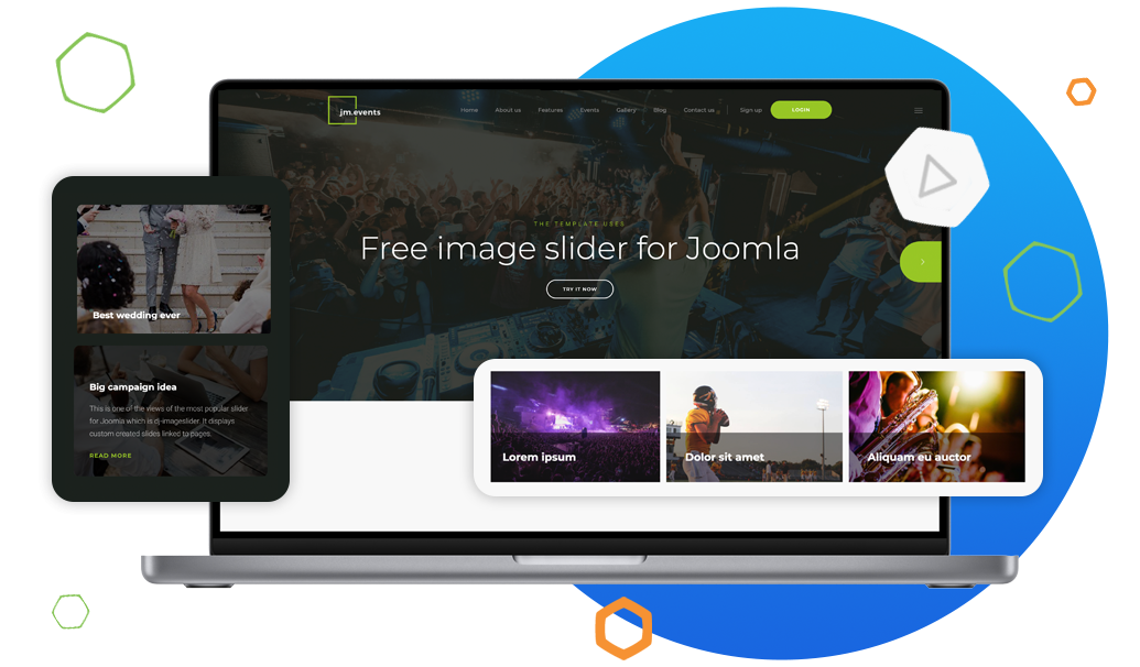 free slider solution for Joomla 5