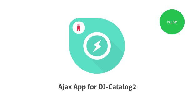Ajax filters App for DJ-Catalog2 released