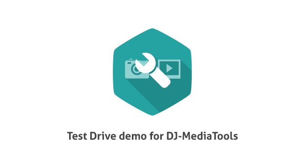 Test Drive demo for DJ-MediaTools