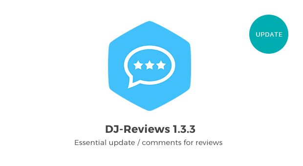 Comments for reviews? Now it's possible with DJ-Reviews 1.3.3