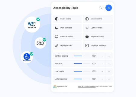 accessibility tools view