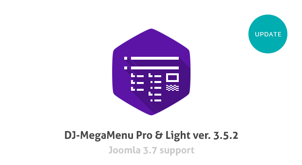Mega Menu with full Joomla 3.7 support
