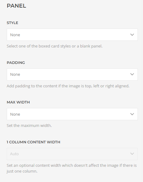 dj-catalog2 integrator with yootheme add extended produts grid element settings panel options