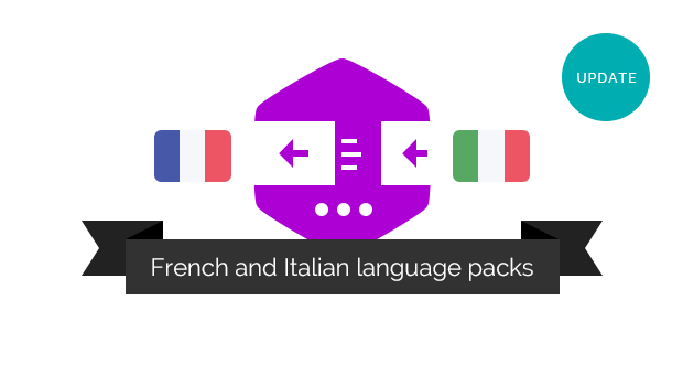 Italian and French language packs for DJ-Imageslider updated!