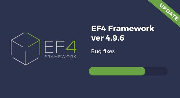Update - EF4 Framework 4.9.6