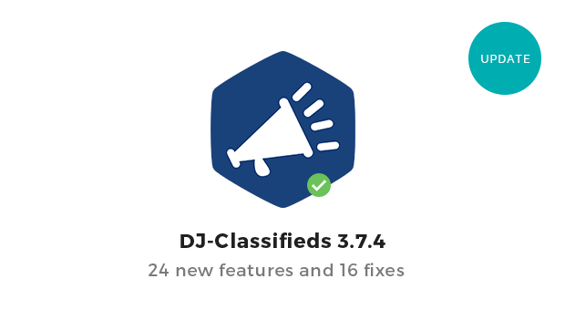 Introducing DJ-Classifieds 3.7.4 stable version