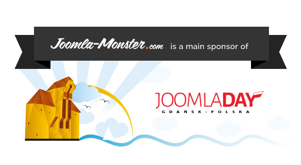 Joomla-Monster is the main sponsor of JoomlaDay Poland 2015