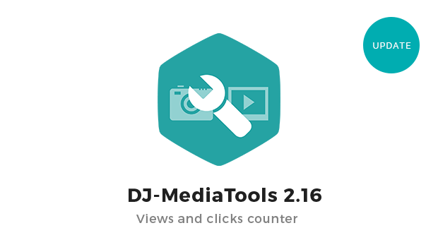 DJ-MediaTools 2.16.0 with views and clicks counter
