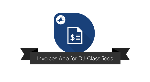 Generate invoices with DJ-Classifieds