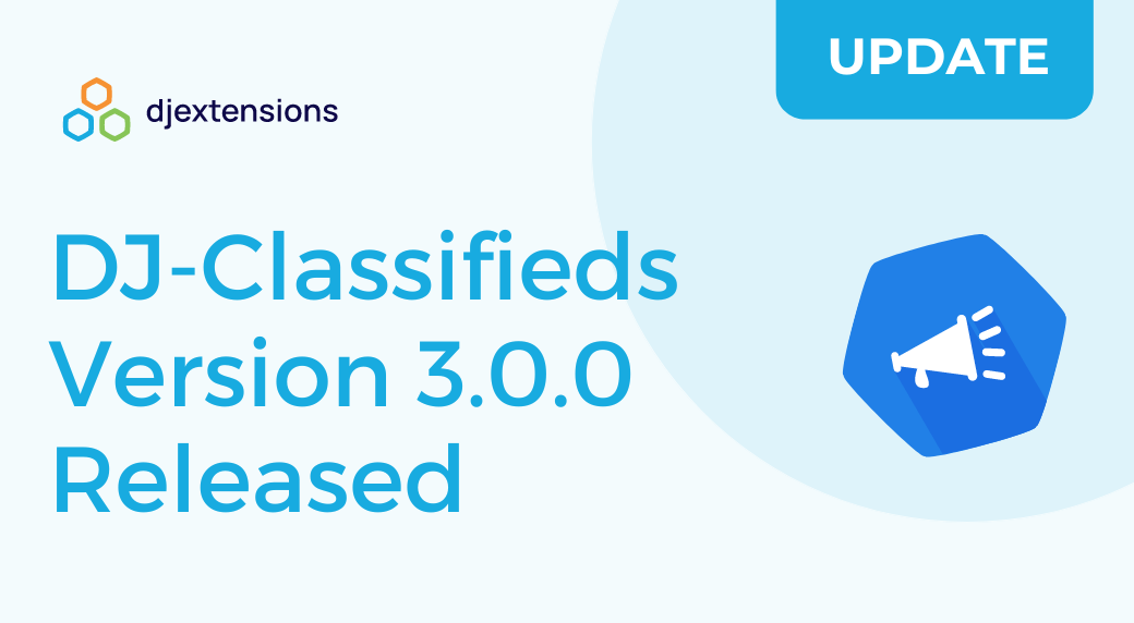 dj-classifieds version 3.0.0