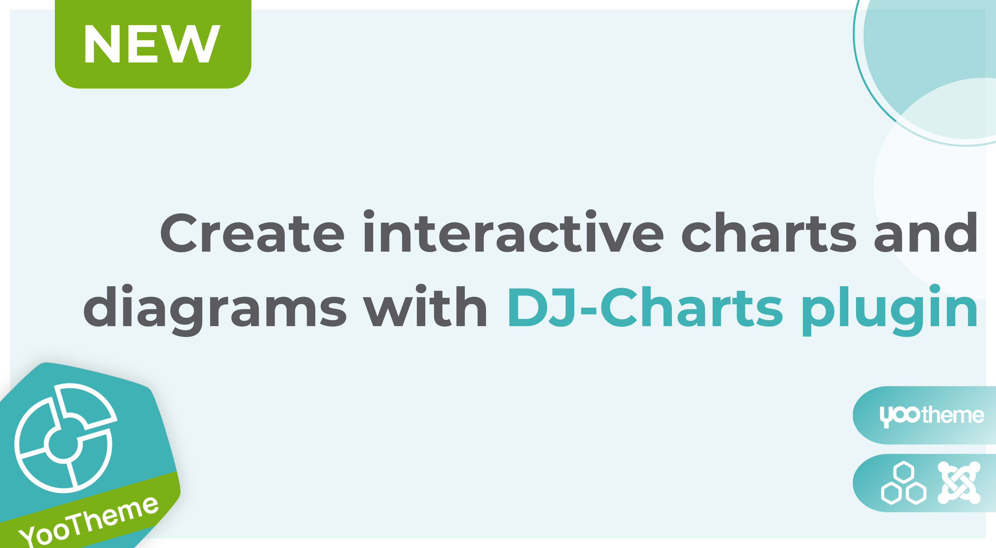 New plugin release! Use DJ-Charts for creating interactive charts and diagrams in Joomla/YOOtheme Pro