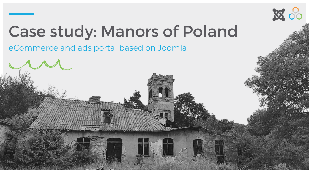 Case study: Manors and Palaces - a powerful Joomla portal with ads and an online store