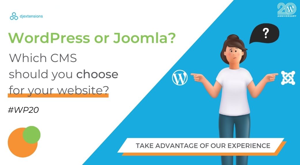 WordPress or Joomla? Which CMS should you choose for your website?