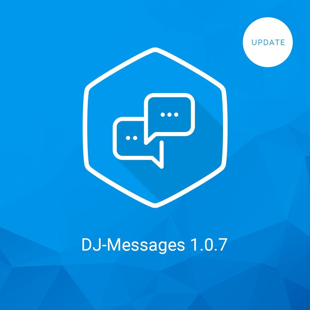 New features in DJ-Messages: select message recipients from the message box and let users decide if they want to receive messages from the very same place!