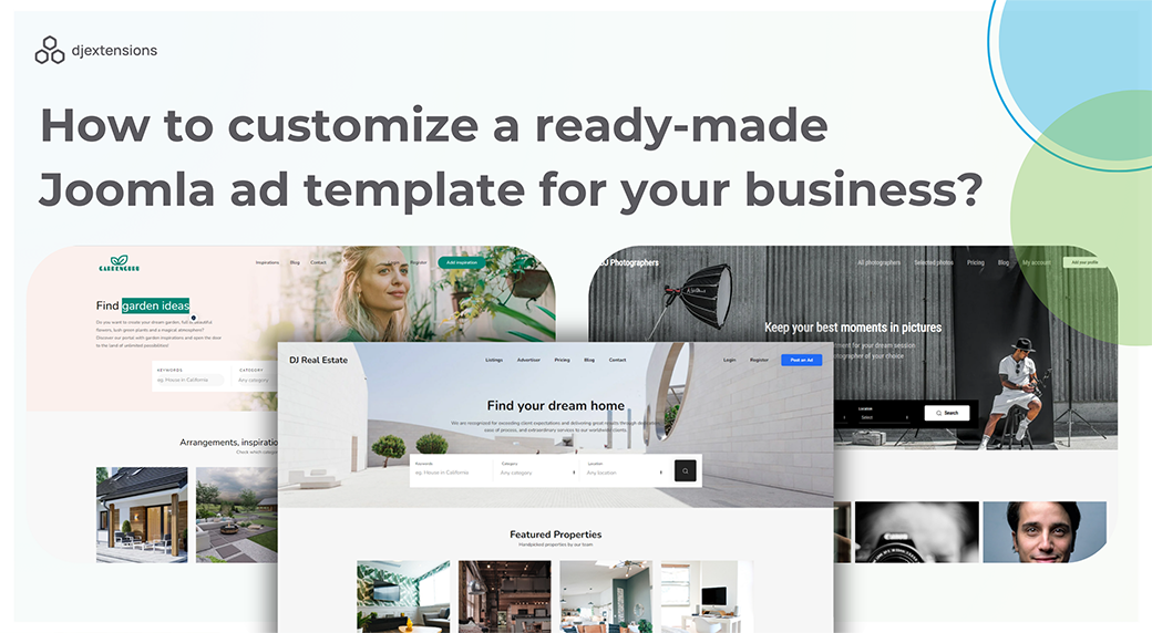 joomla ads template for business