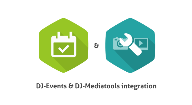 Integrate DJ-Events and DJ-MediaTools easily